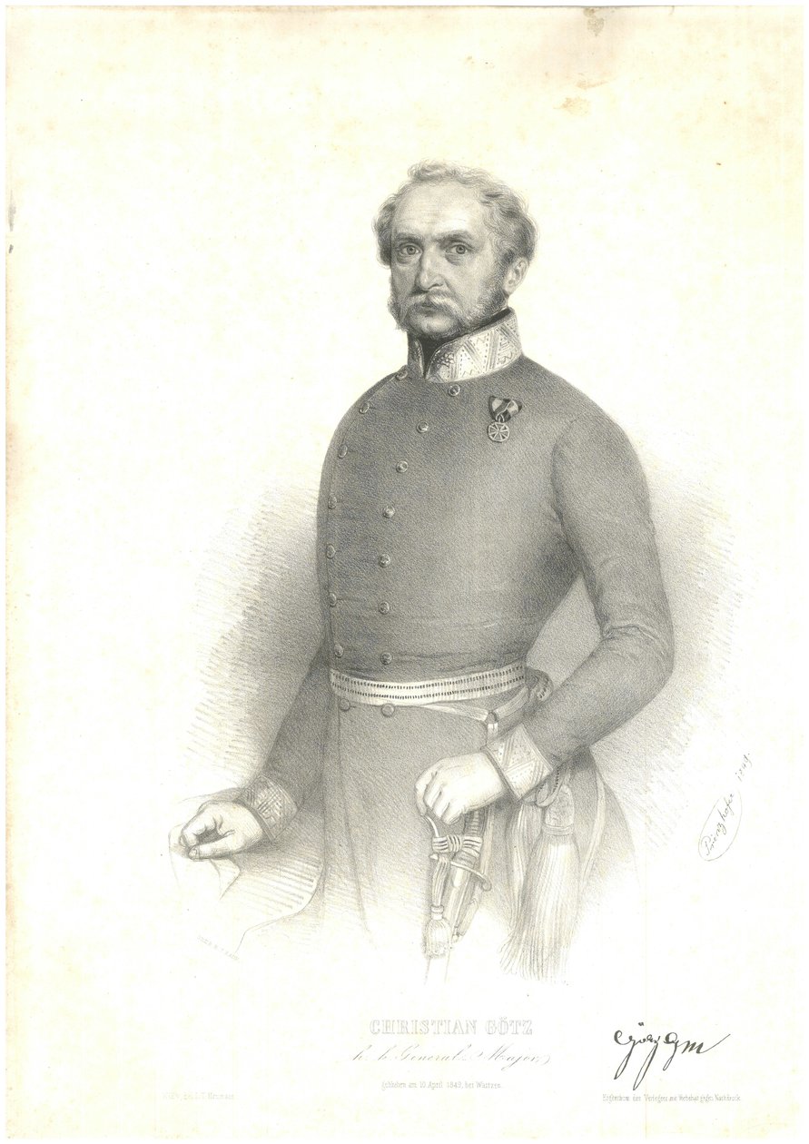 Götz, Christian (1783-1849) von August Prinzhofer