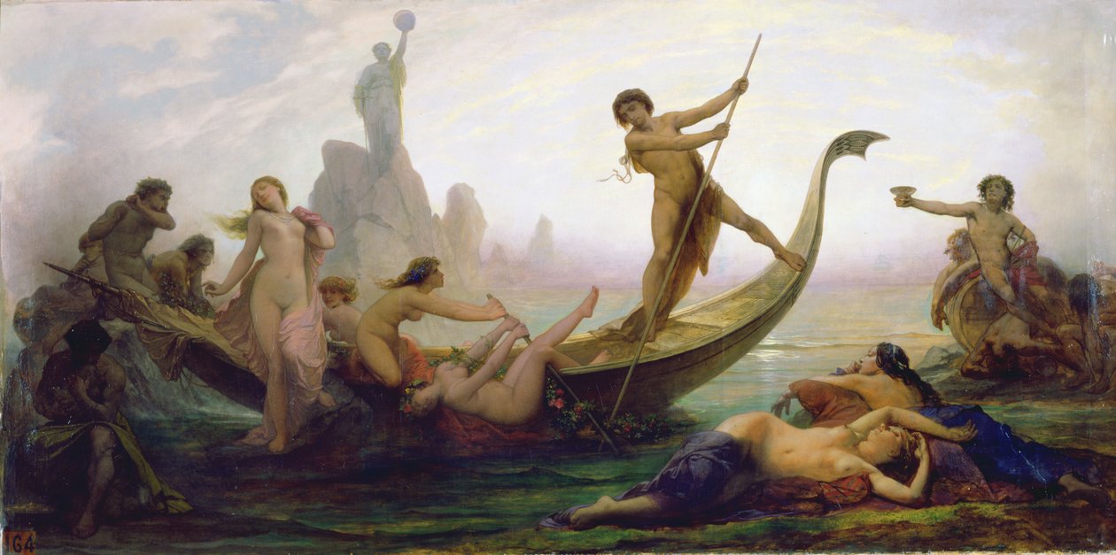 Die Fallstricke des Lebens von Auguste Barthelemy Glaize
