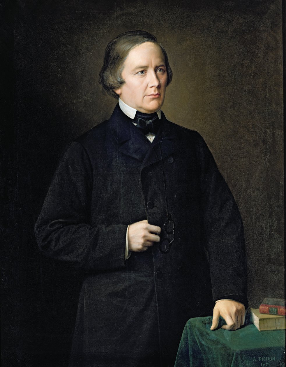 Charles Forbes, Graf von Montalembert, 1879 von Auguste Pichon