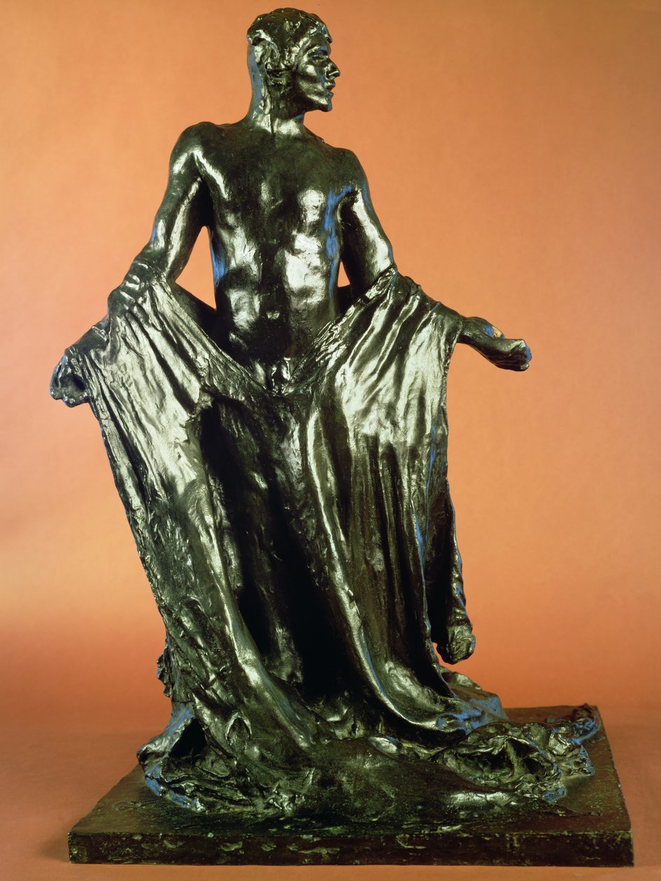 Studie für Jean de Fiennes, aus den Bürgern von Calais, ca. 1905-10 (Bronze) von Auguste Rodin