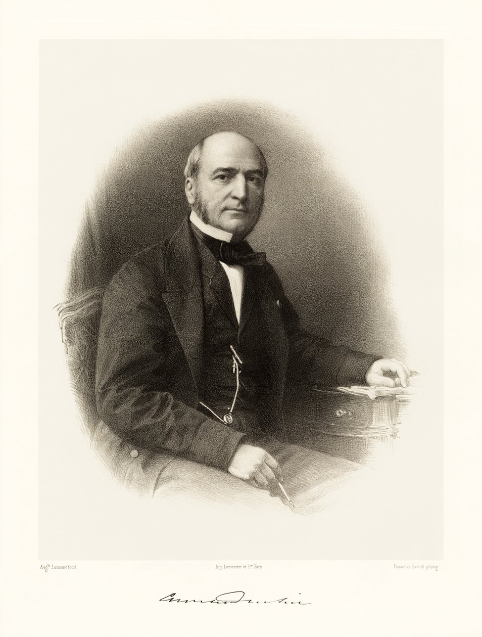 Louis Henri Armand Behic von Auguste Charles Lemoine