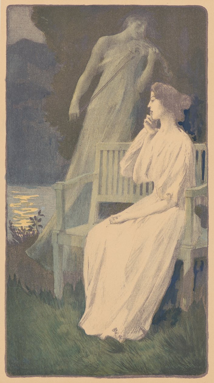 Andante Nocturne, ca. 1897 von Auguste Francois Gorguet