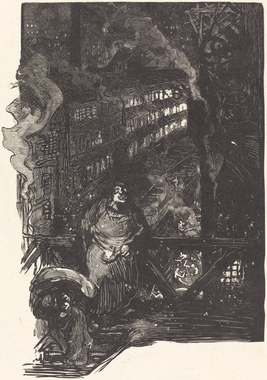 Atelier de magisserie aux Gobelins, veröffentlicht 1901 von Auguste Lepere