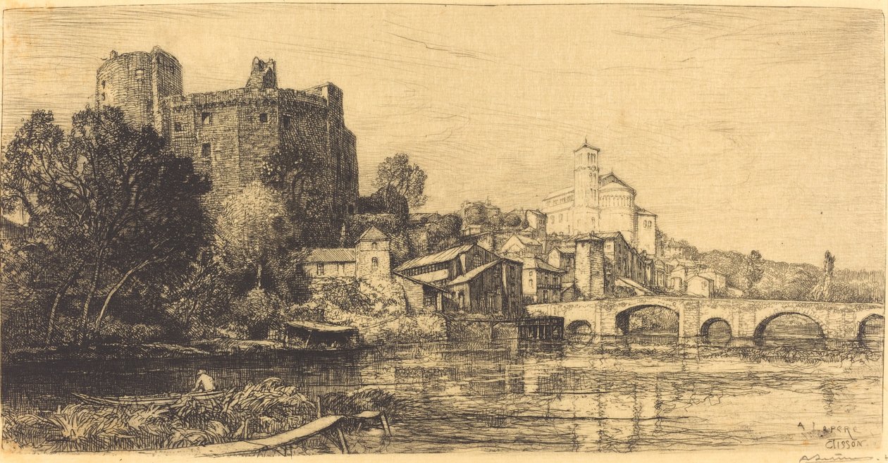 Clisson (Unterloire) von Auguste Lepere