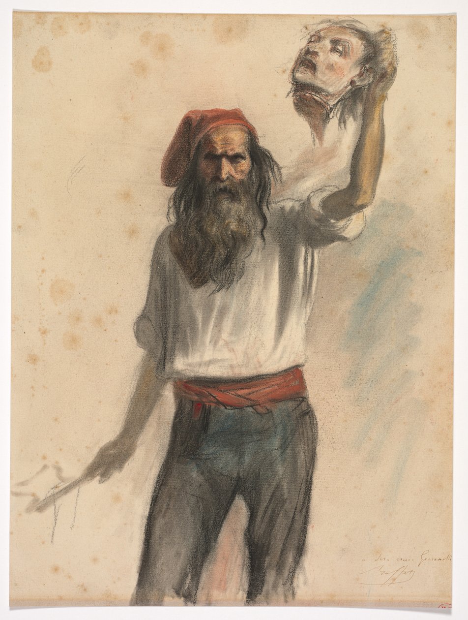 Ein Henker, ca. 1848 von Auguste Raffet