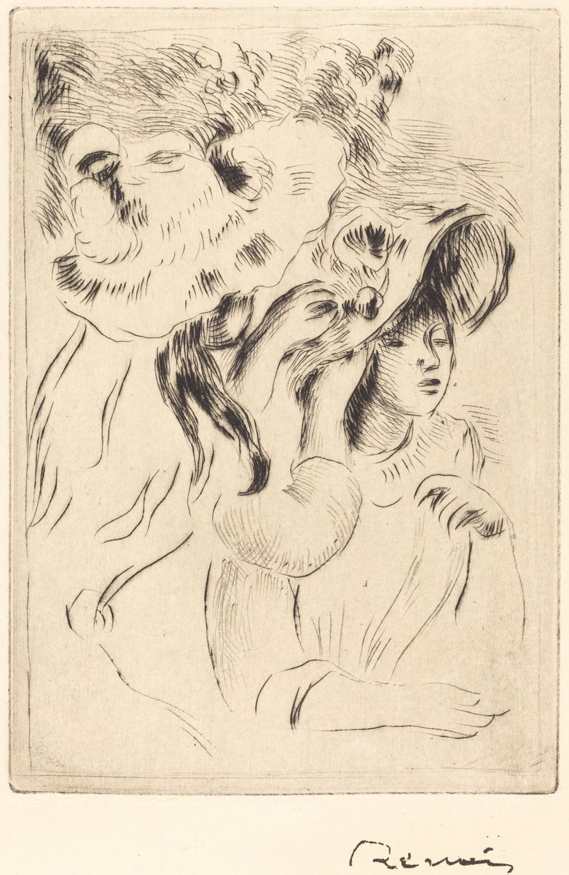 Die Hutnadel von Auguste Renoir