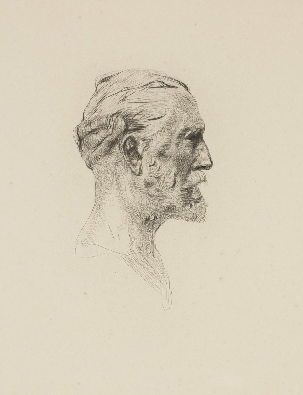 Antonin Proust, ca. 1884 von Auguste Rodin