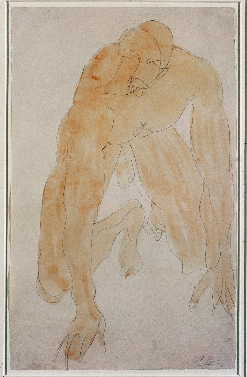Kniender Mann von Auguste Rodin