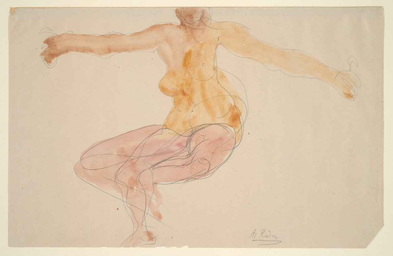 Nackttanz von Auguste Rodin