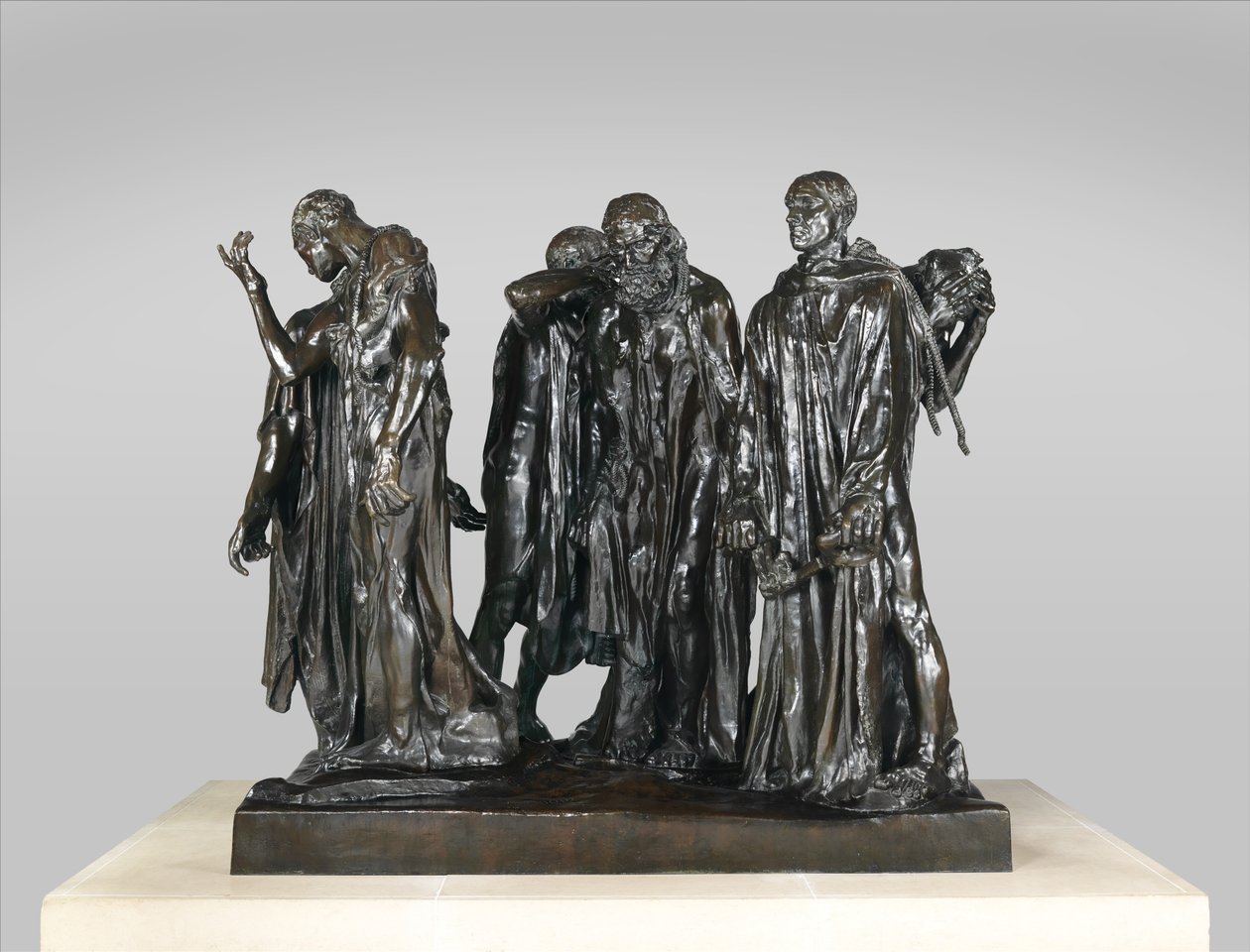 Die Bürger von Calais, 1884-95 von Auguste Rodin