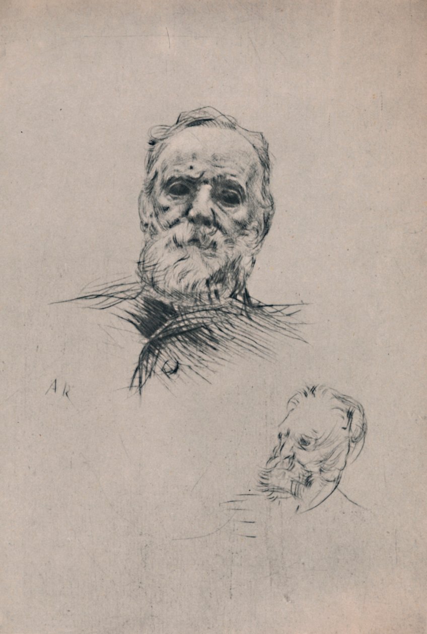 Victor Hugo, um 1884, 1946 von Auguste Rodin