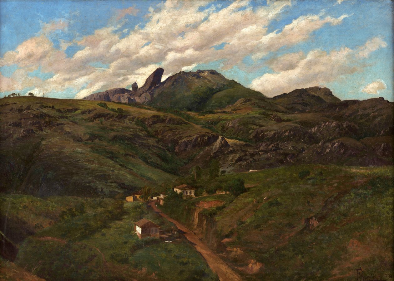 Itacolomi-Gipfel, Ouro Preto von Aurelio de Figueiredo