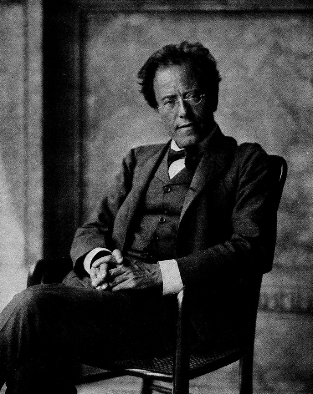 Porträt von Gustav Mahler, 1907 von Austrian Photographer