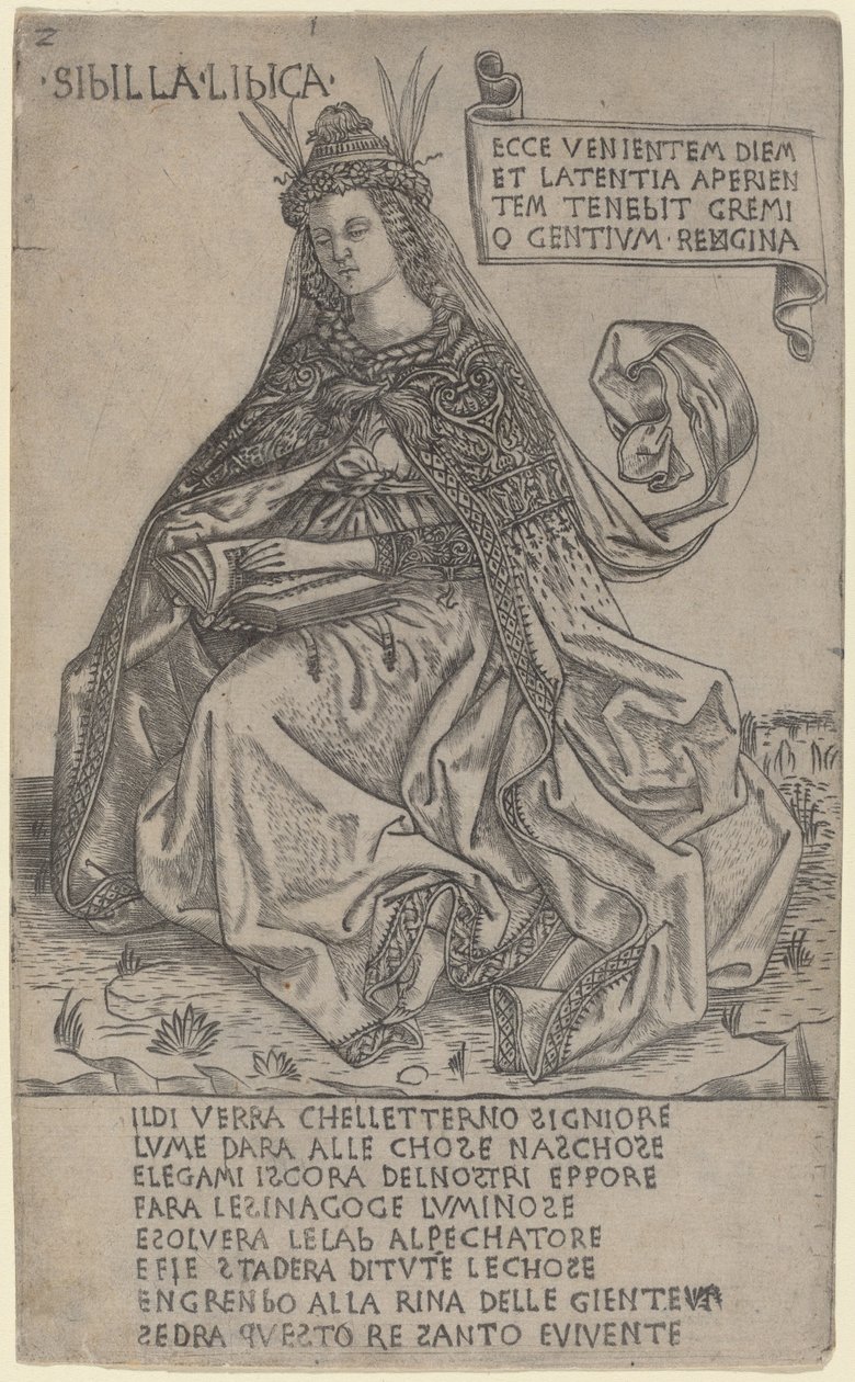 Libysche Sibylle von Baccio Baldini