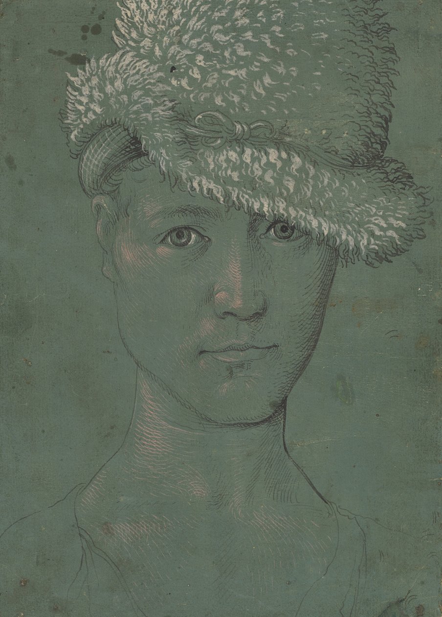 Selbstporträt, ca. 1502 von Baldung
