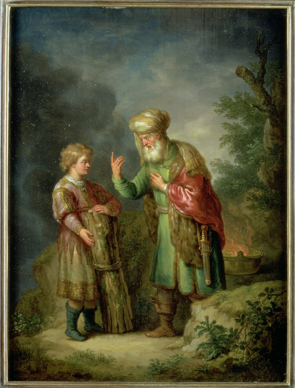 Abraham und Isaak von Balthasar Beschey