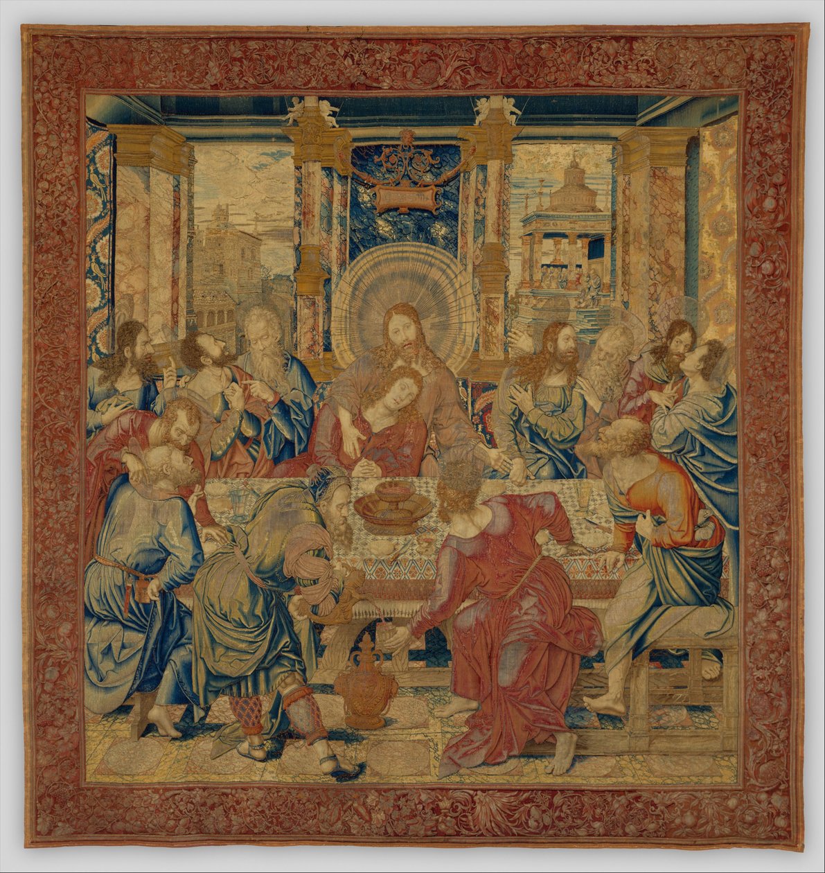 Das letzte Abendmahl von Barend van Orley