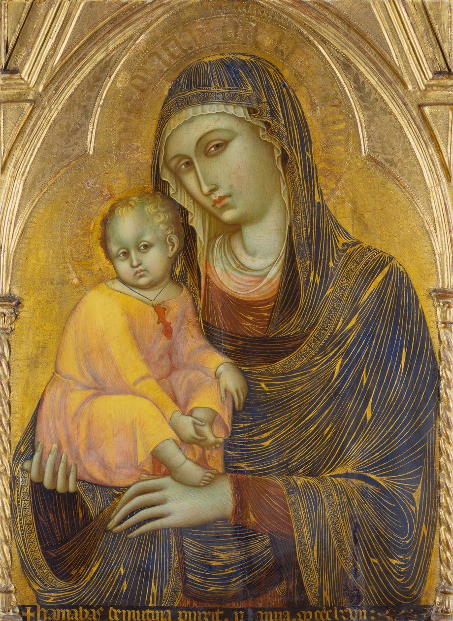 Madonna und Kind von Barnaba da Modena