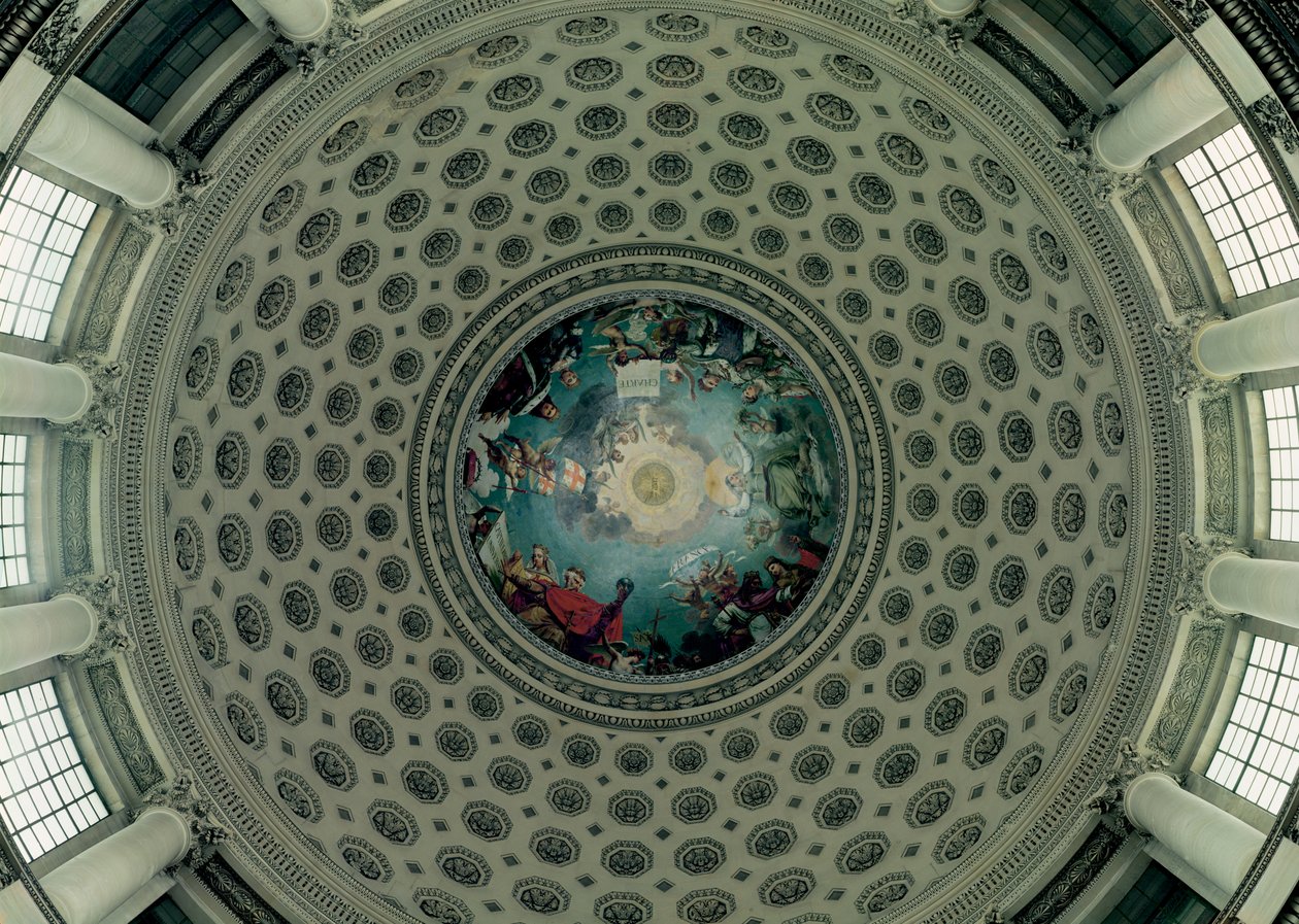 Die Apotheose der Heiligen Genoveva, Detail aus der Kuppel, ca. 1812 von Antoine Jean Gros