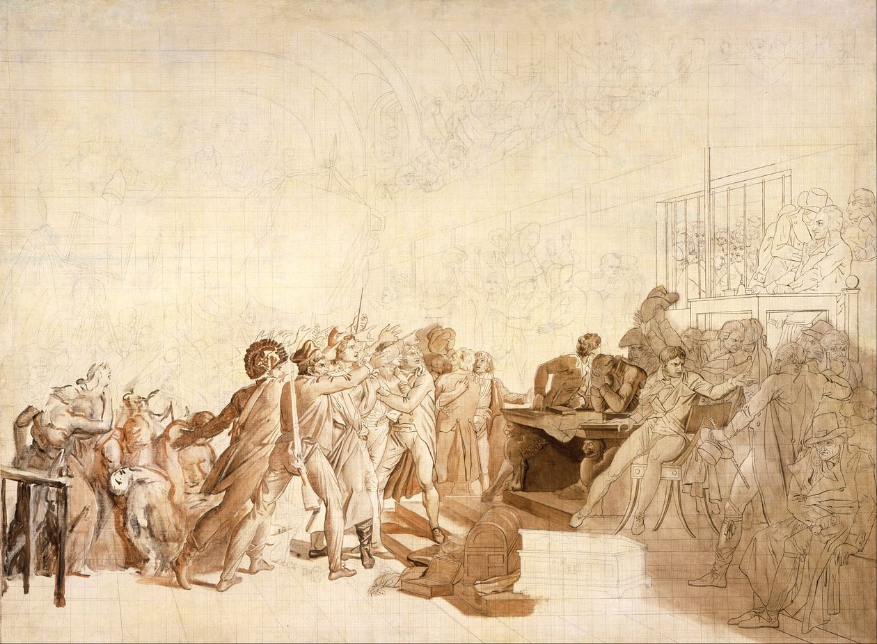 Der 10. August 1792 von Baron François Pascal Simon Gérard