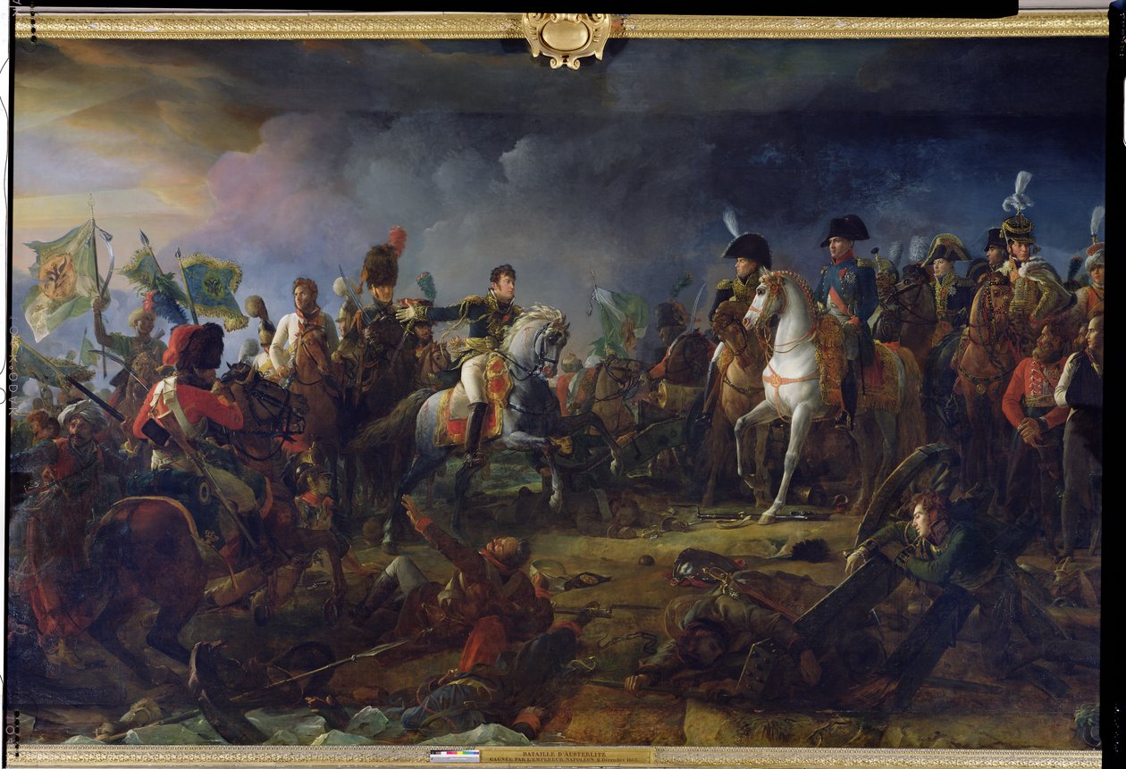 Die Schlacht von Austerlitz, 2. Dezember 1805, (Detail) von Baron François Pascal Simon Gérard