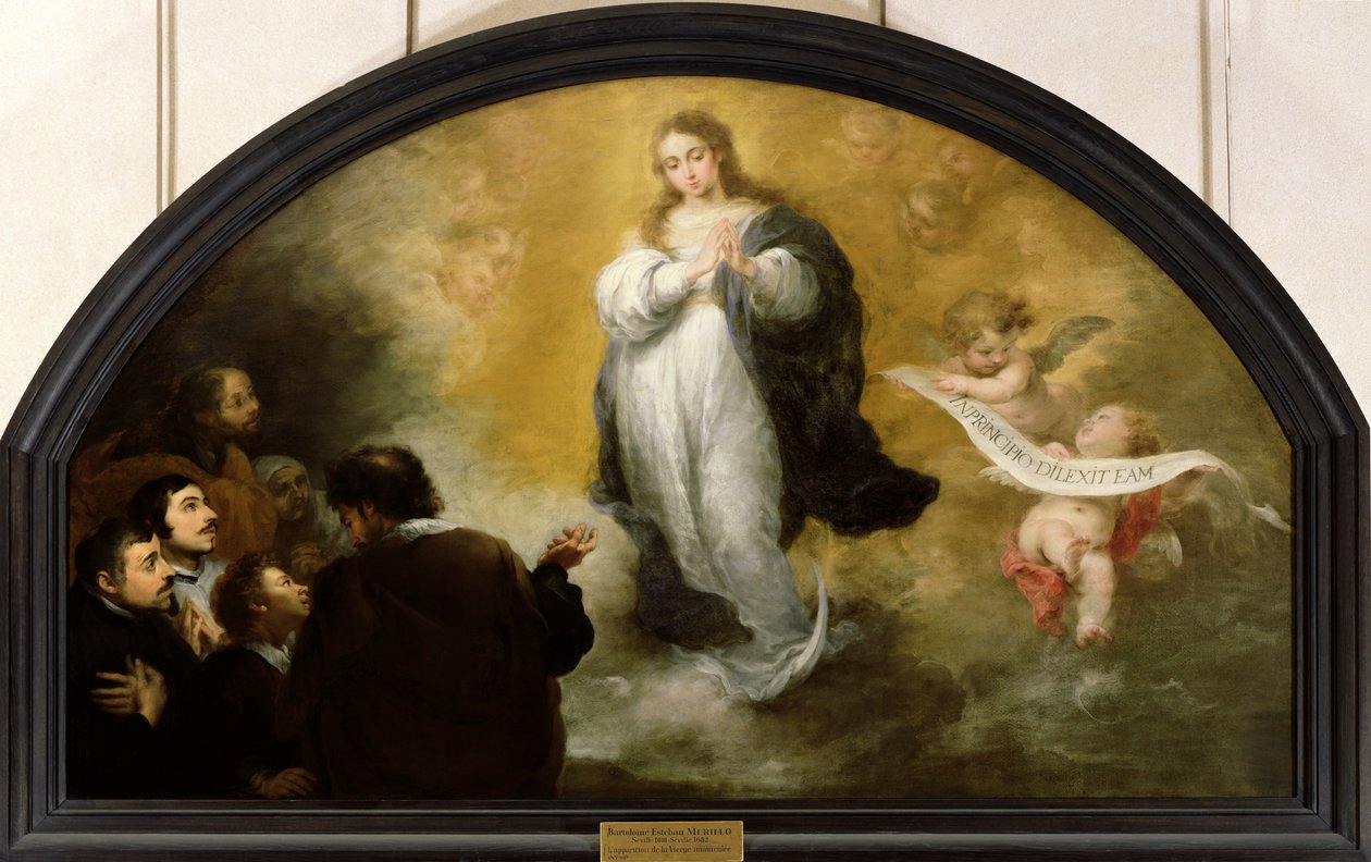 Die Erscheinung der Jungfrau, 1665 von Bartolomé Esteban Murillo