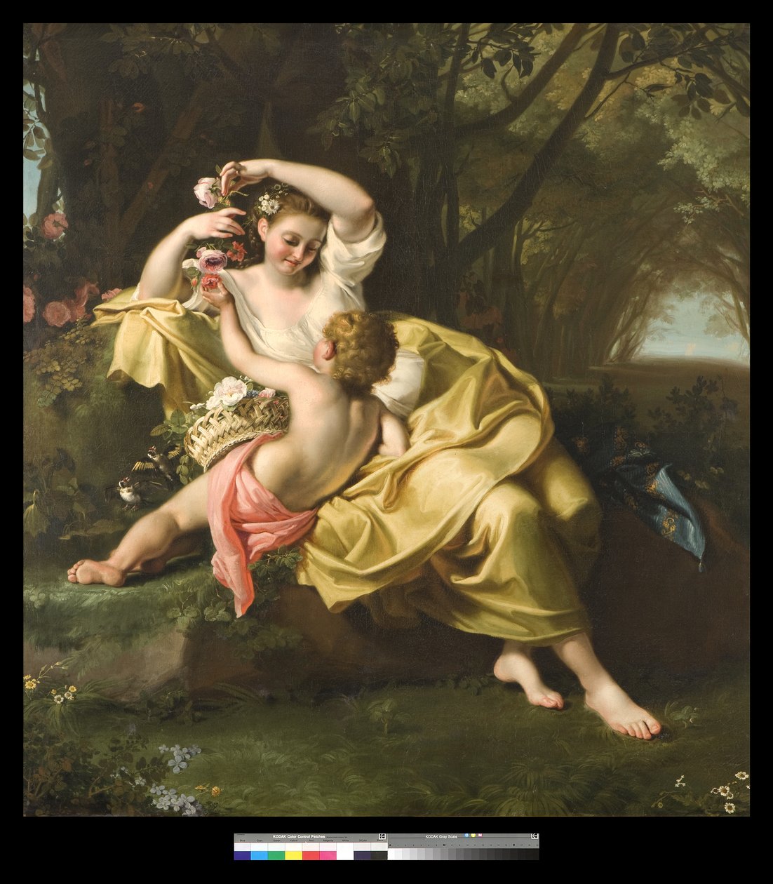 Allegorie des Frühlings, 1705-09 von Bartolomeo Guidobono