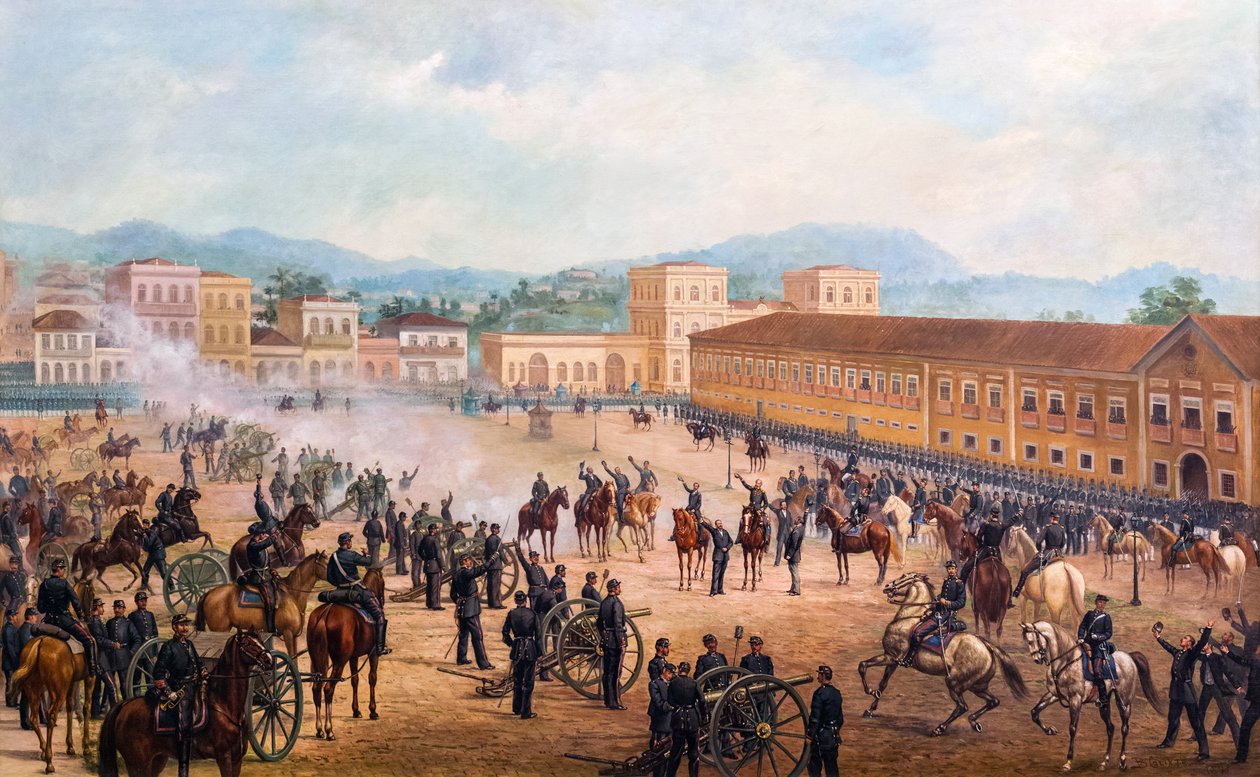 Proklamation der Republik von Benedito Calixto