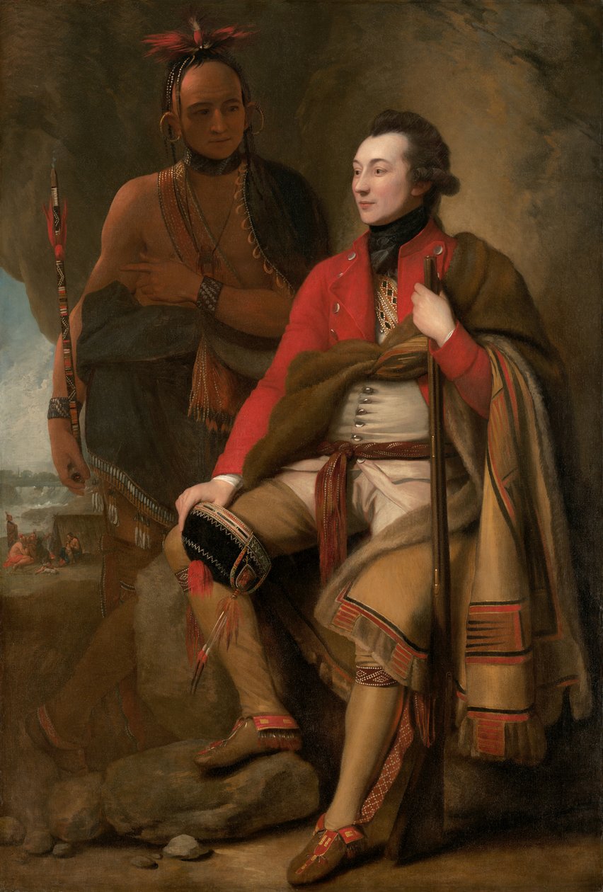 Porträt des Colonel Guy Johnson von Benjamin West