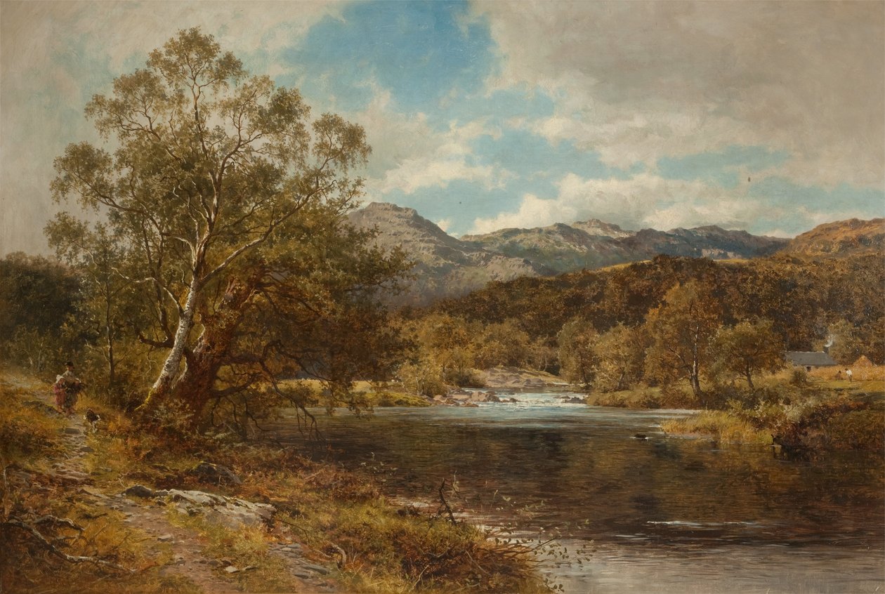 Am Llygwy, Nordwales von Benjamin Williams Leader