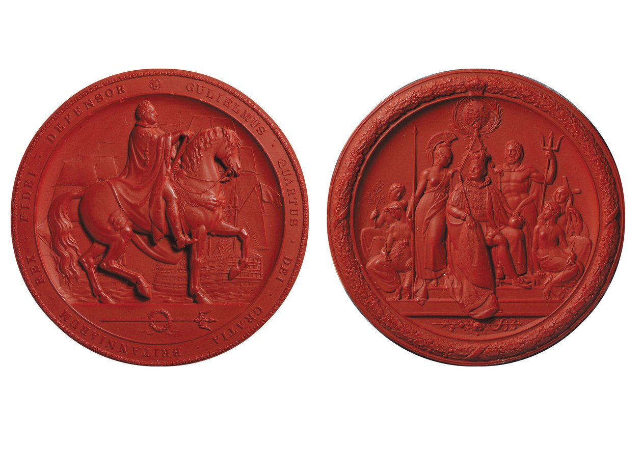 Großes Siegel von Wilhelm IV., ca. 1831 von Benjamin Wyon