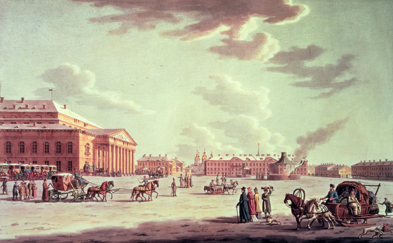 St. Petersburg: Großes Kaiserliches Theater von Benjamin Patersson