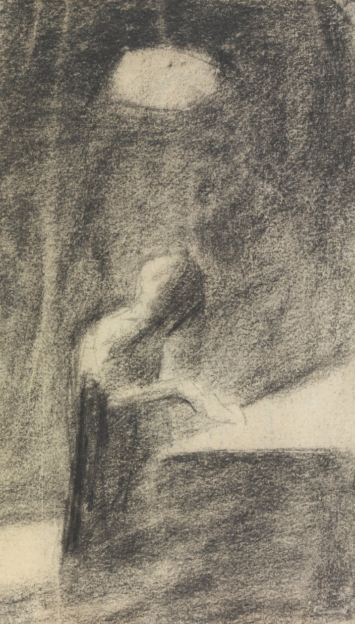 Abstrakte Skizze einer Figur von Benjamin Robert Haydon