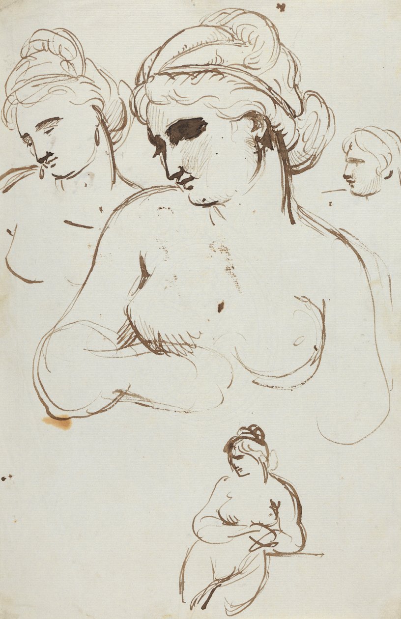 Studie einer nackten Frau von Benjamin Robert Haydon