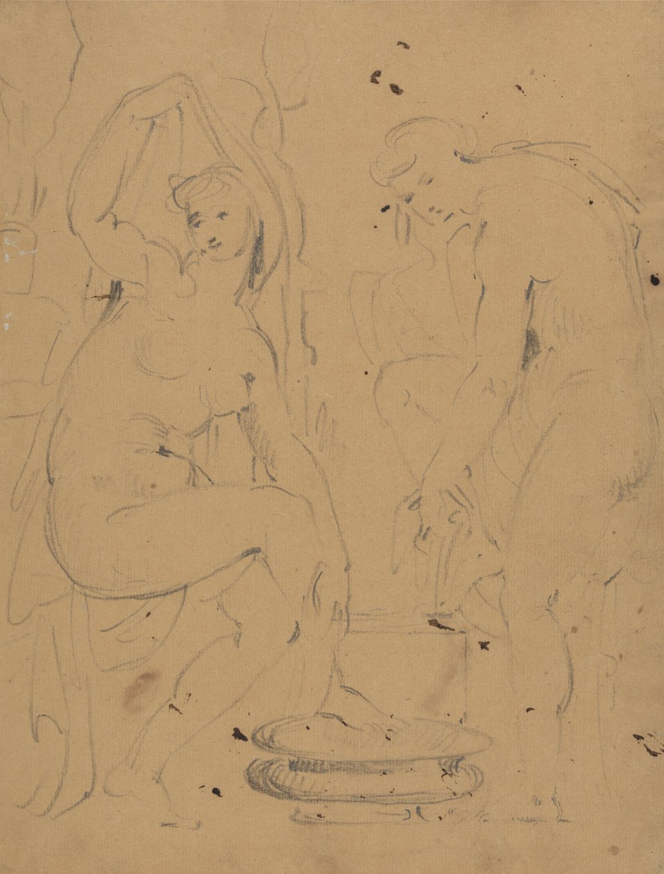 Studie von badenden Frauen von Benjamin Robert Haydon