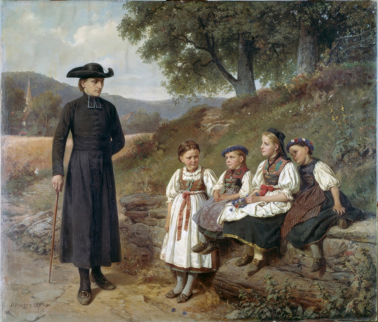 Sommersonntag von Benjamin Vautier