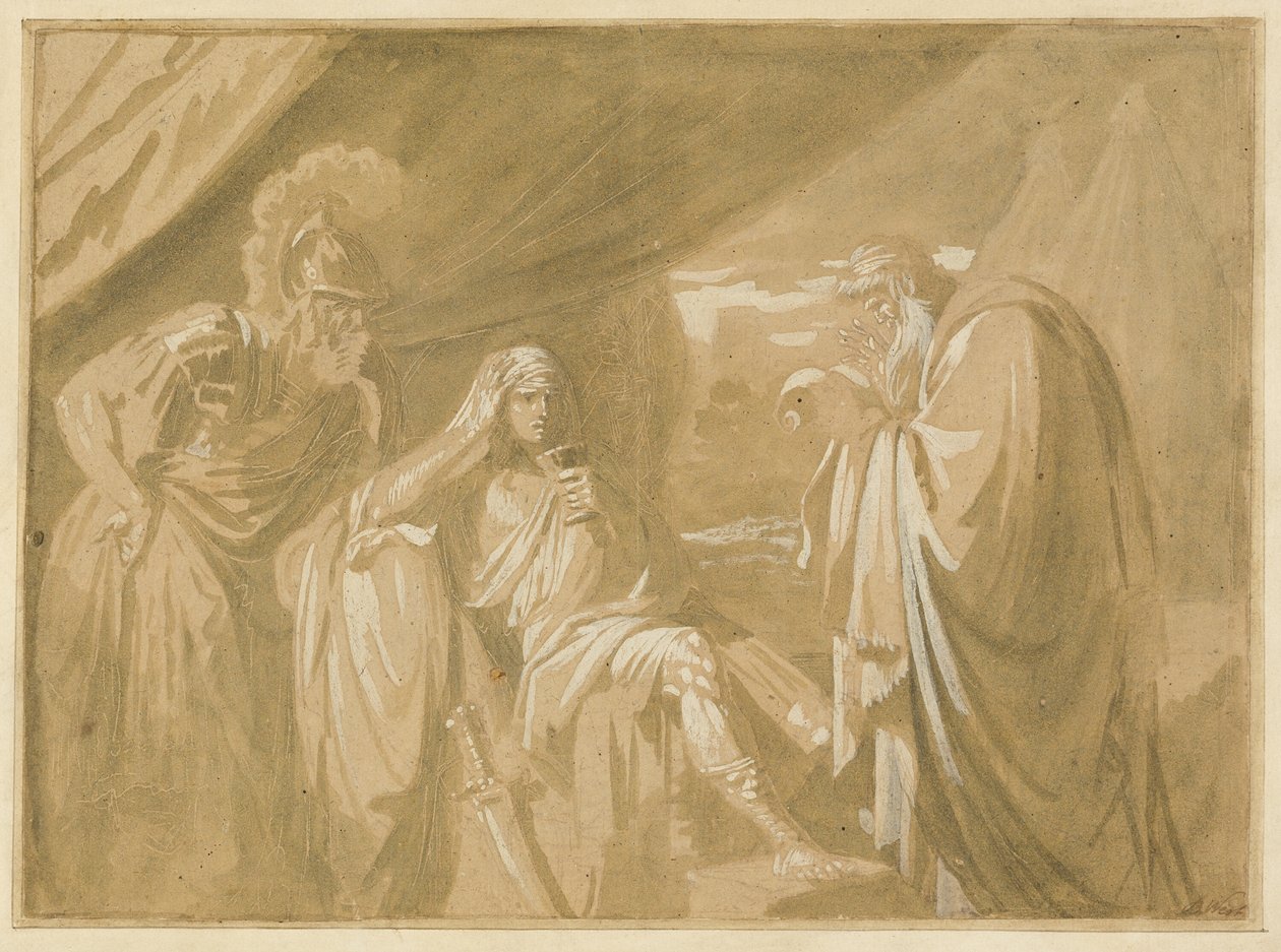 Alexanders Vertrauen zu seinem Arzt Philipp von Benjamin West