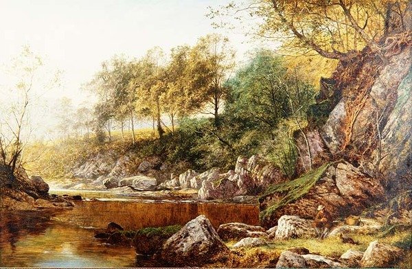 Am Fluss Conway von Benjamin Williams Leader