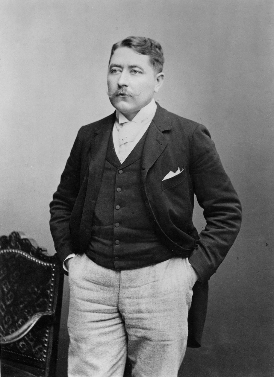 Porträt von Jean Ajalbert von Benque Studio