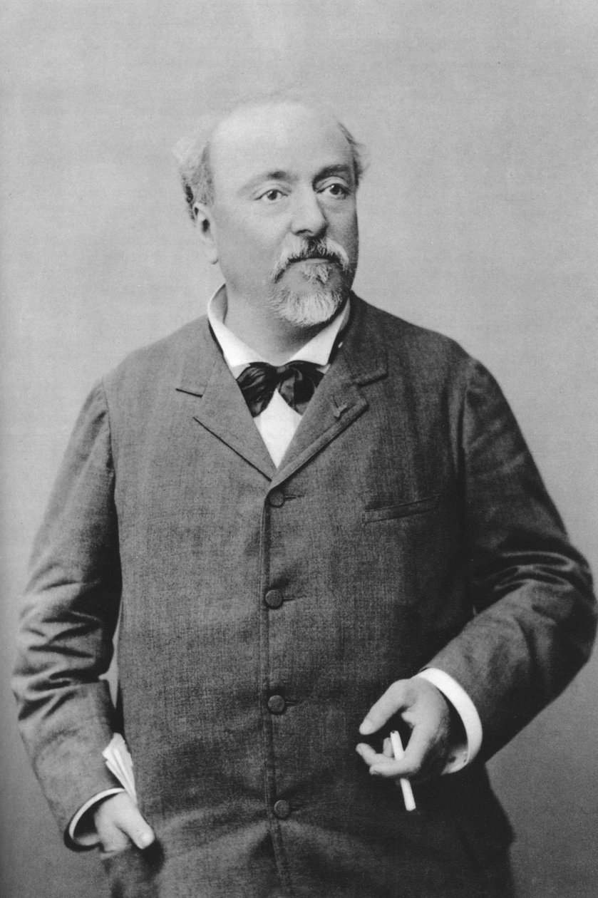 Emmanuel Chabrier 1841-1894, französischer romantischer Komponist und Pianist von Benque