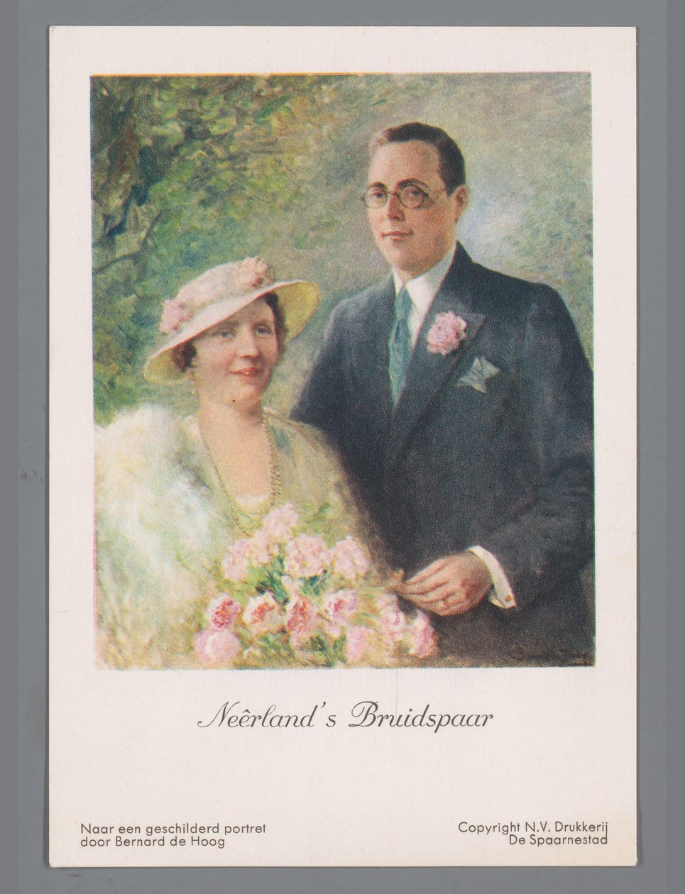 Niederländisches Brautpaar von Bernard de Hoog