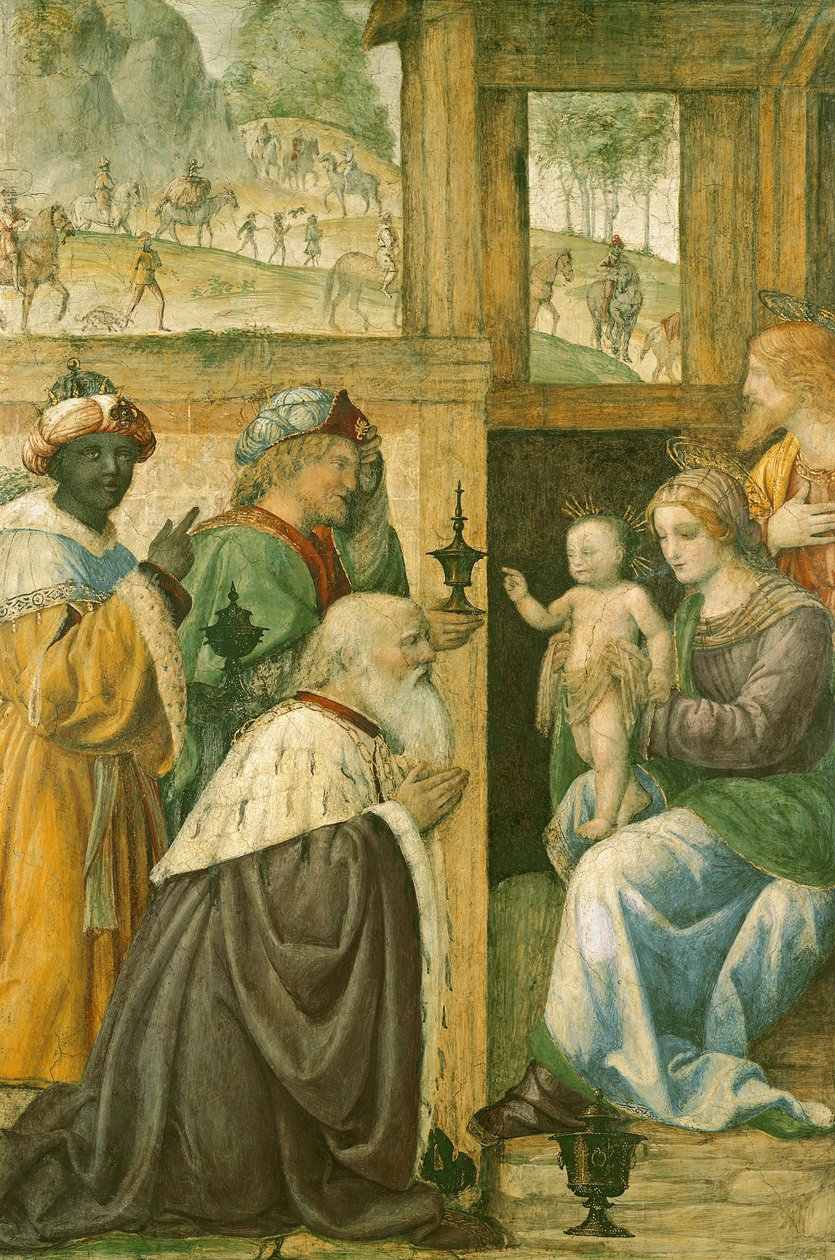 Anbetung der Heiligen Drei Könige von Bernardino Luini