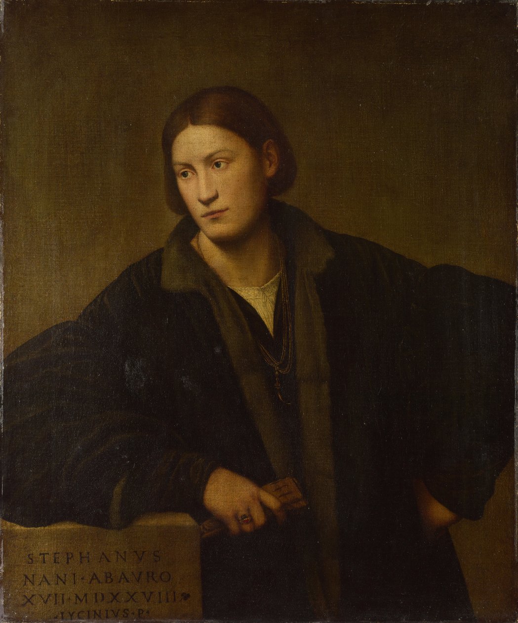 Porträt von Stefano Nani, 1528 von Bernardino Licinio