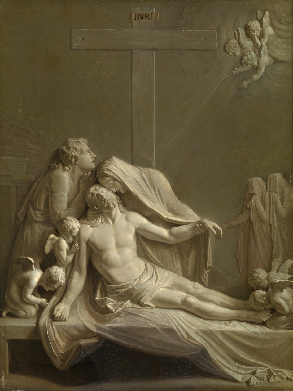 Kreuzabnahme nach Antonio Canova, 1800 von Bernardino Nocchi