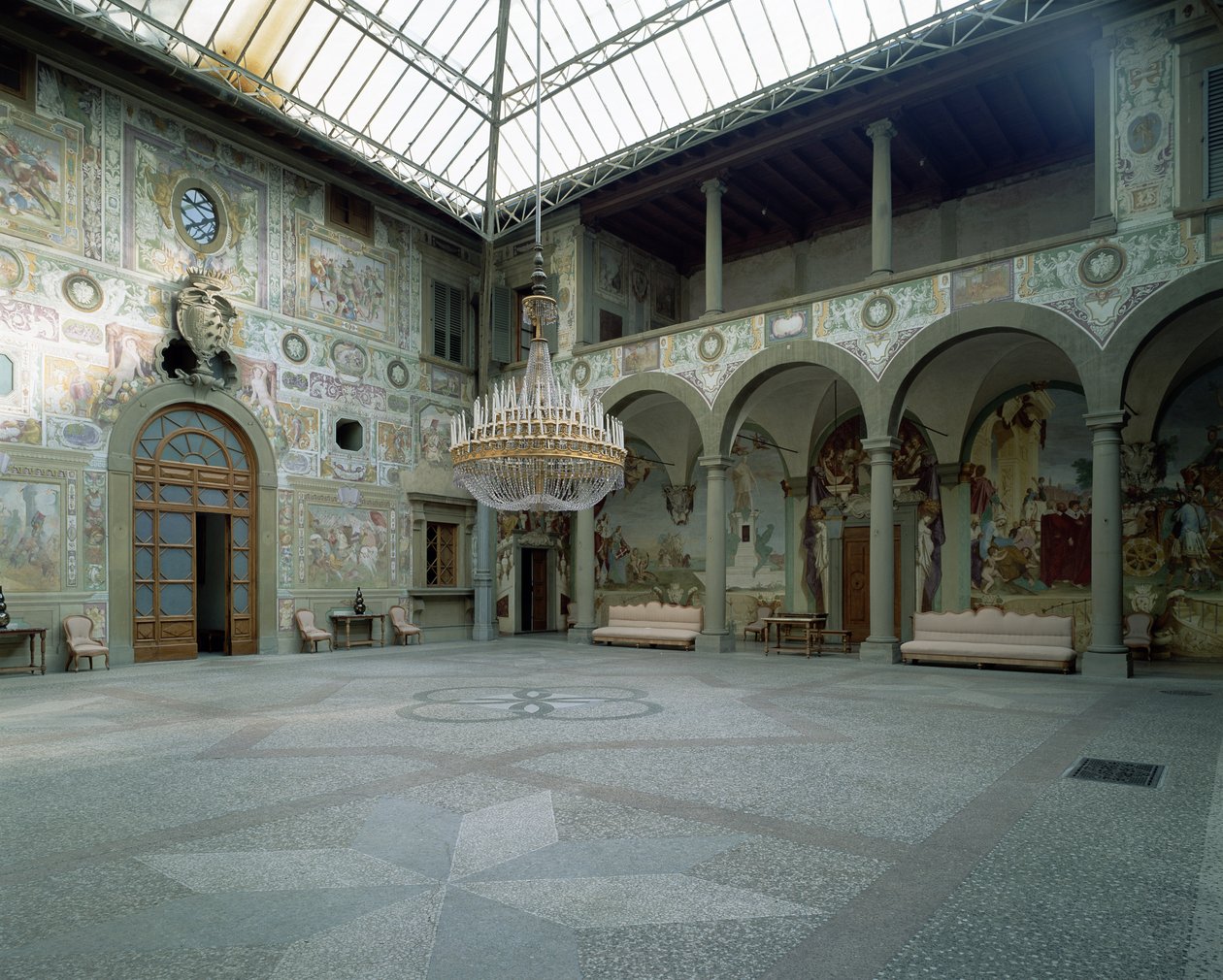 Innenhof von Bernardo Buontalenti
