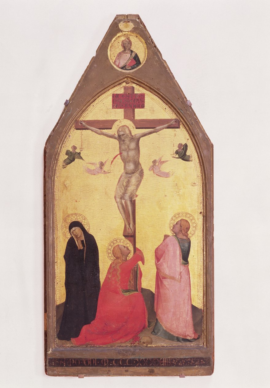 Kreuzigung, 1343 von Bernardo Daddi