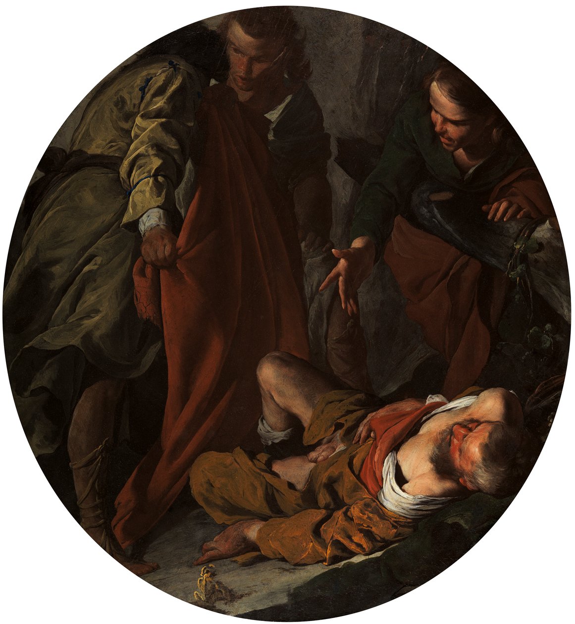 Die Trunkenheit Noahs von Bernardo Cavallino