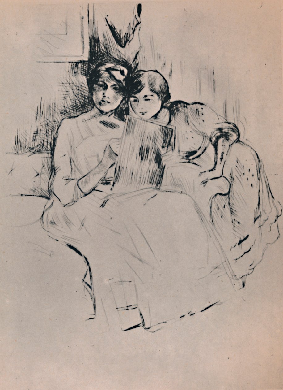 Die Zeichenstunde von Berthe Morisot
