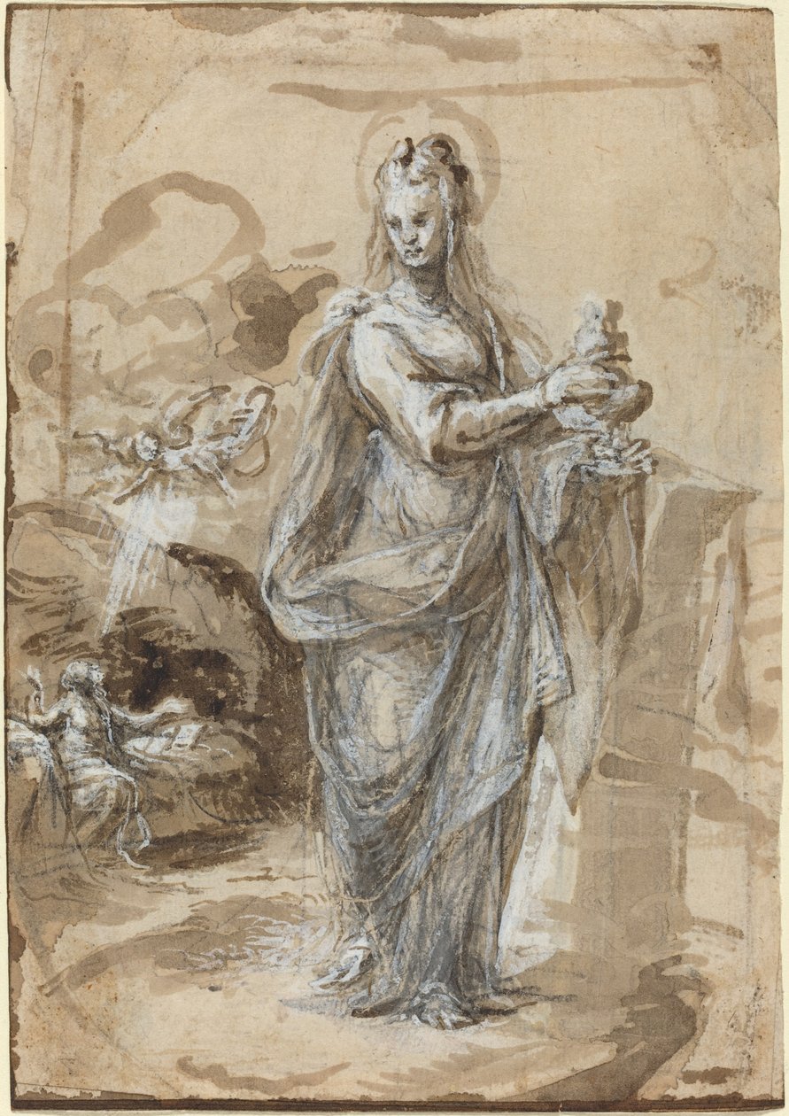 Maria Magdalena [recto] von Biagio Pupini