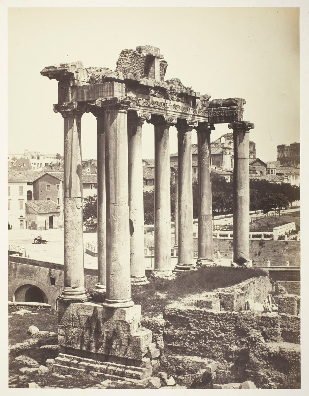 Forum Romanum, Rom von Bisson Frères